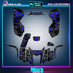 Custom Graphics Kit for SUZUKI LTZ400 (2003-2008) ATV Stickers ltz 400