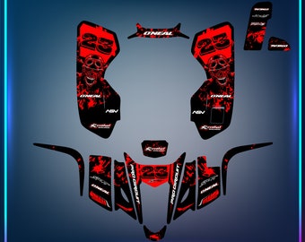 きりく様　オーダー専用ページ Kawasaki KFX 400 2003 2004 2005 2005 2006 2007 - 2008 GRAPHICS KIT