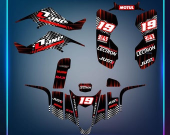 Kawasaki KFX 400 2003-2008 Graphics Kit Ltz 400 Suzuki Wrap