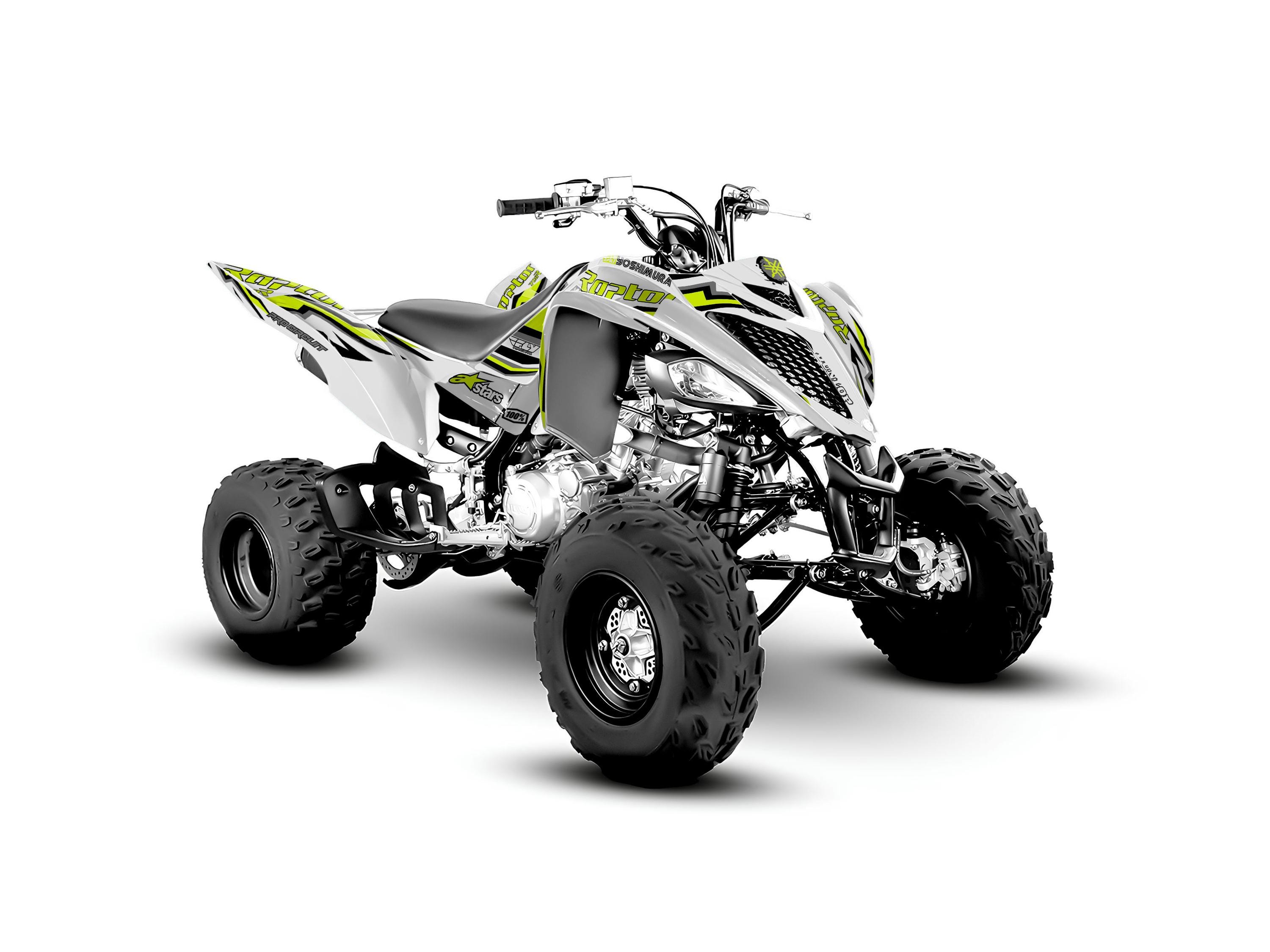 Yamaha Raptor 700R Graphics Kit 2013 2014 2017 2019 to 2025 Decals ...