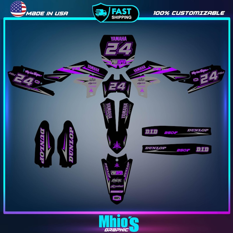 Yz250f Sticker Kits - Etsy