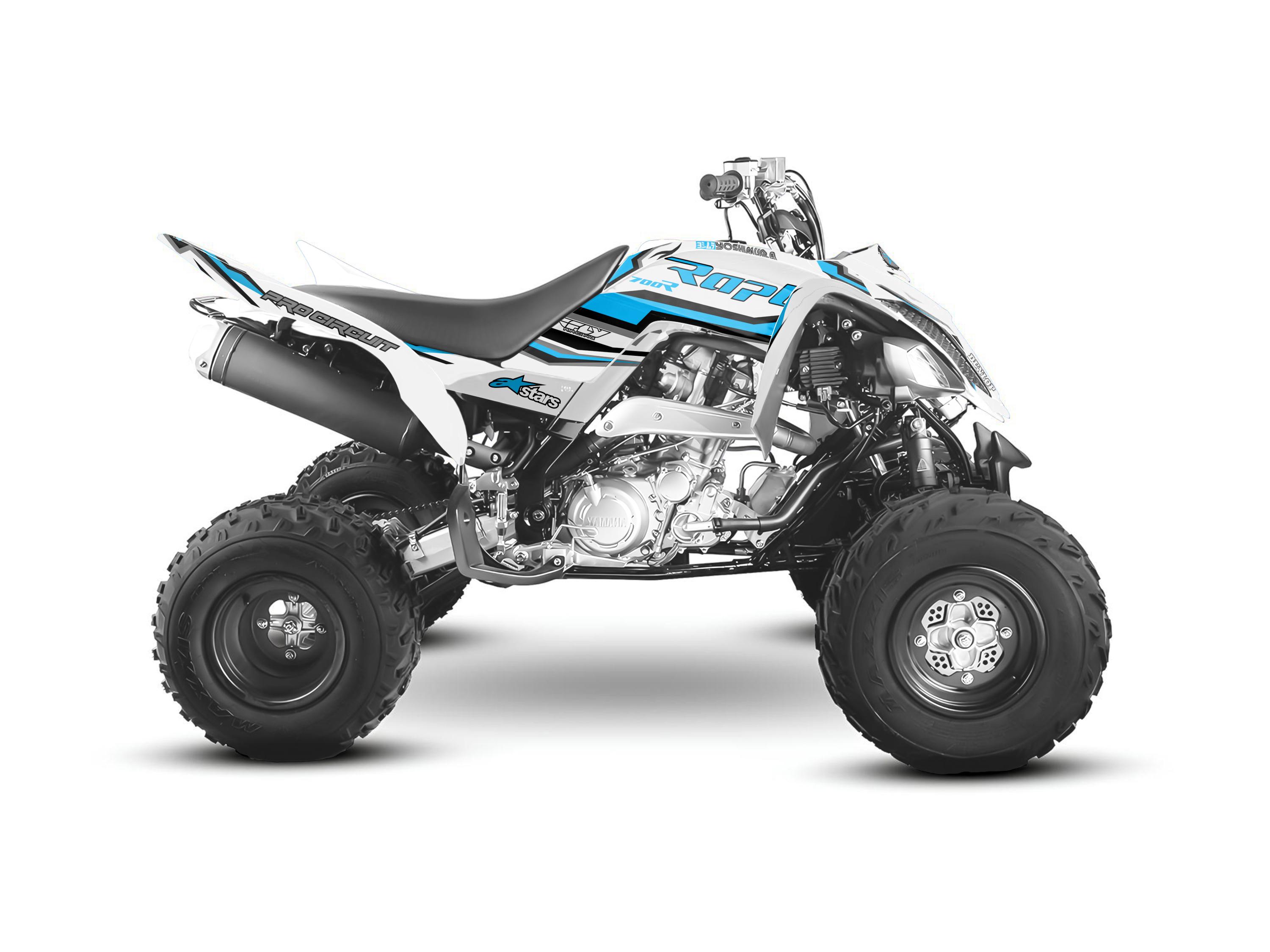 Kit Graphique Yamaha Raptor 700R Quad ATV 2013-2023 YAMAHA RAPTOR 700