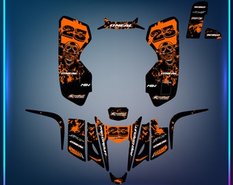 Kawasaki KFX 400 2003 2004 2005 2005 2006 2007 - 2008 GRAPHICS KIT