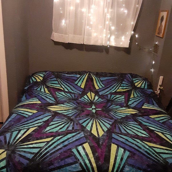 Crystal Prism Quilt Etsy