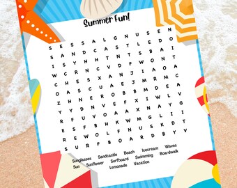 summer word search etsy new zealand