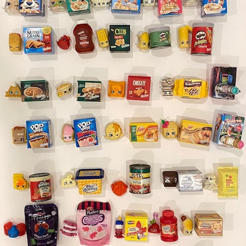 Shopkins Real Littles Mini Food Toys Collectible Etsy