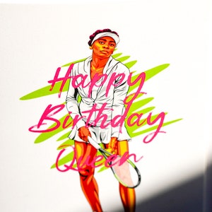 Happy Birthday Queen Venus Card