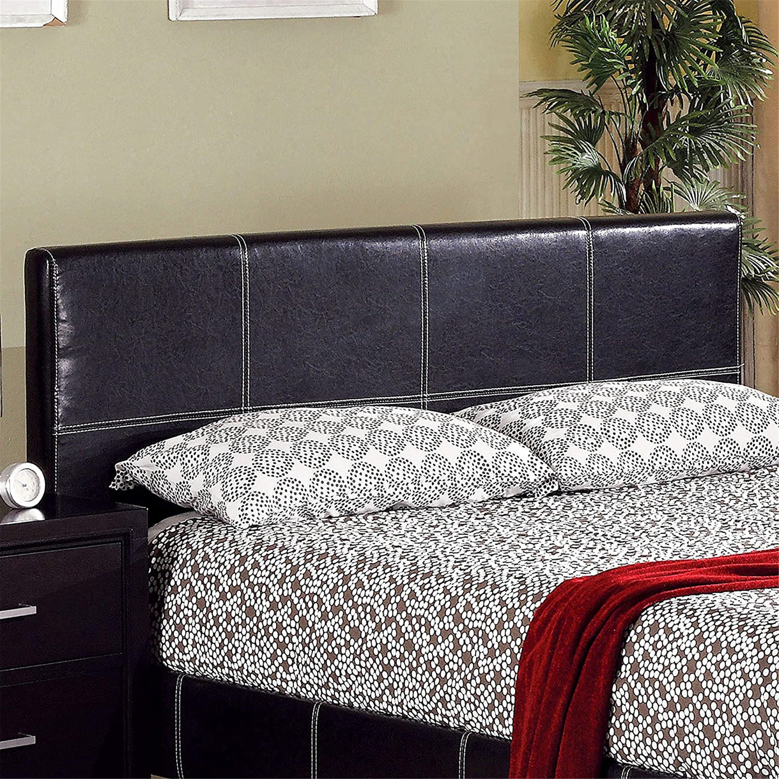 Möbel von Amerika Geriza Modern Espresso gepolstert Lederette | Etsy