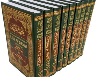sahih Al-Bukhari Arabisch en Engels De vertaling van de betekenissen van Sahih Al-Bukhari 9 vol