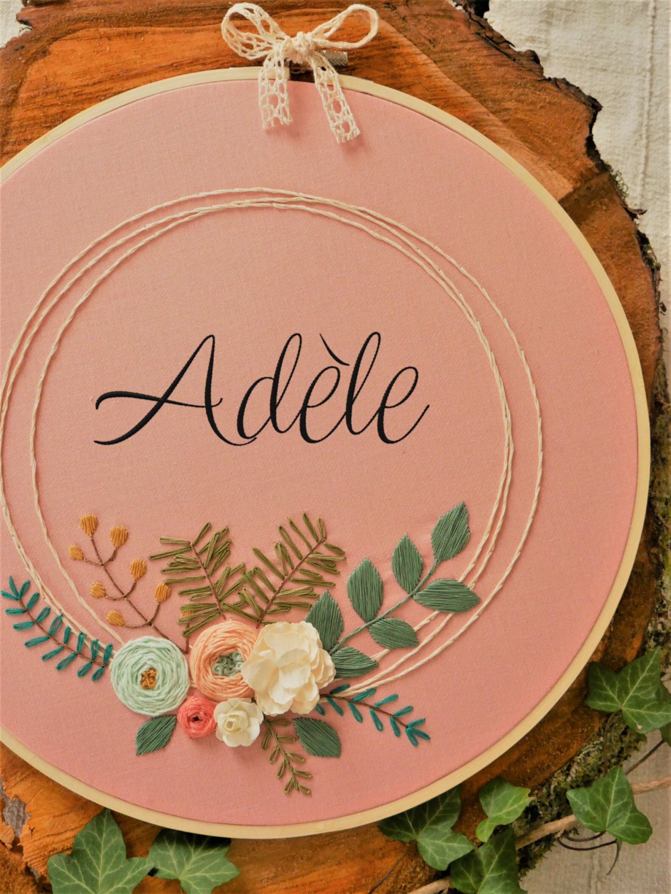 Cercle Brodé Personnalisé