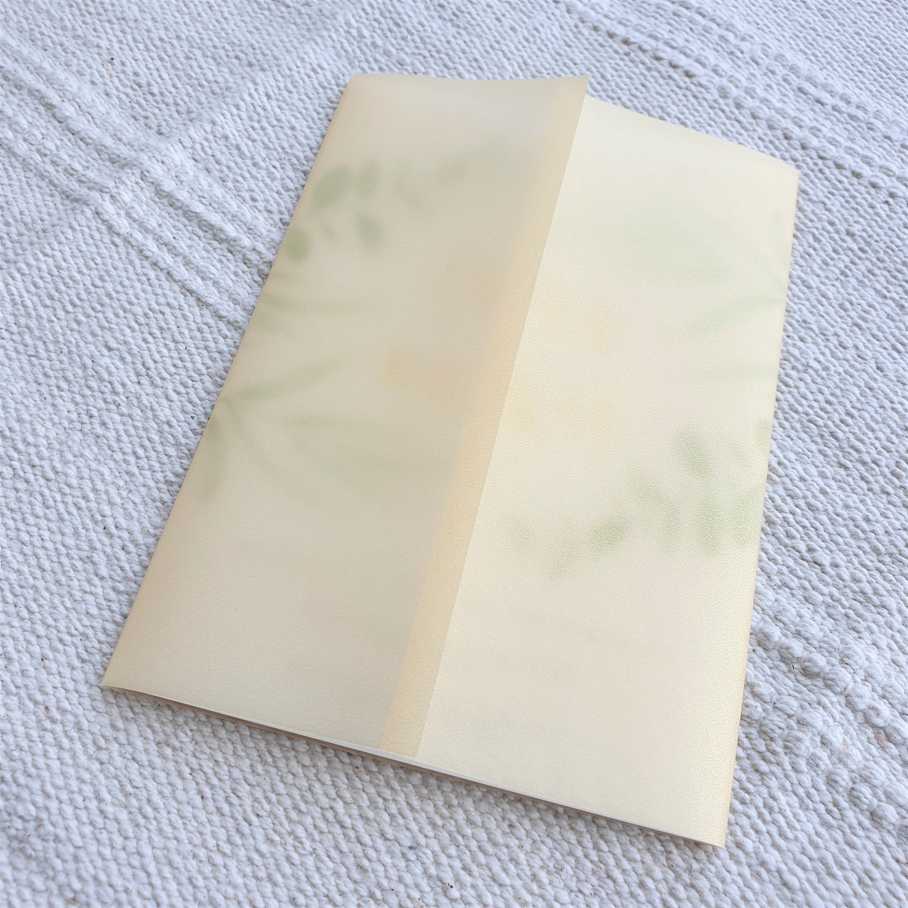 Gold Glitters Vellum Wrap for 5x7 Invitation Translucent Etsy