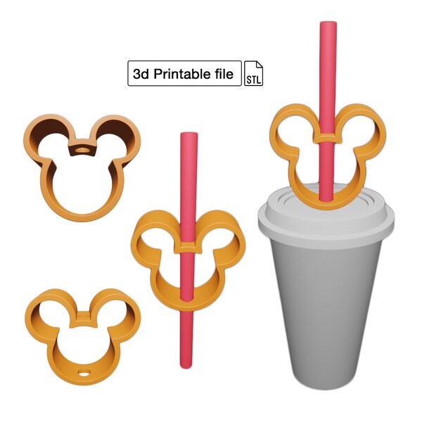 3d Stanley Straw Toppers Etsy