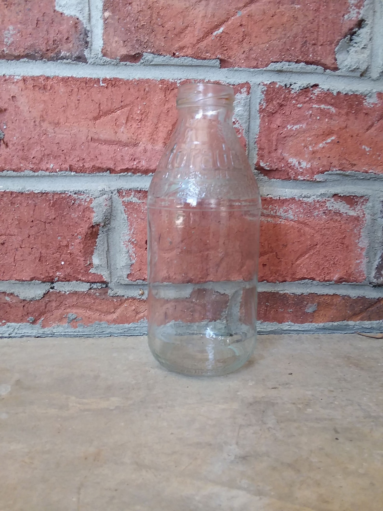 Vintage glass gatorade bottle Etsy
