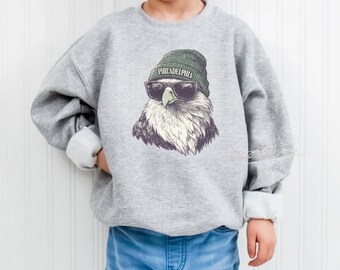 Sudadera juvenil de los Philadelphia Eagles / Ropa deportiva con estampado de los Eagles para el día del partido