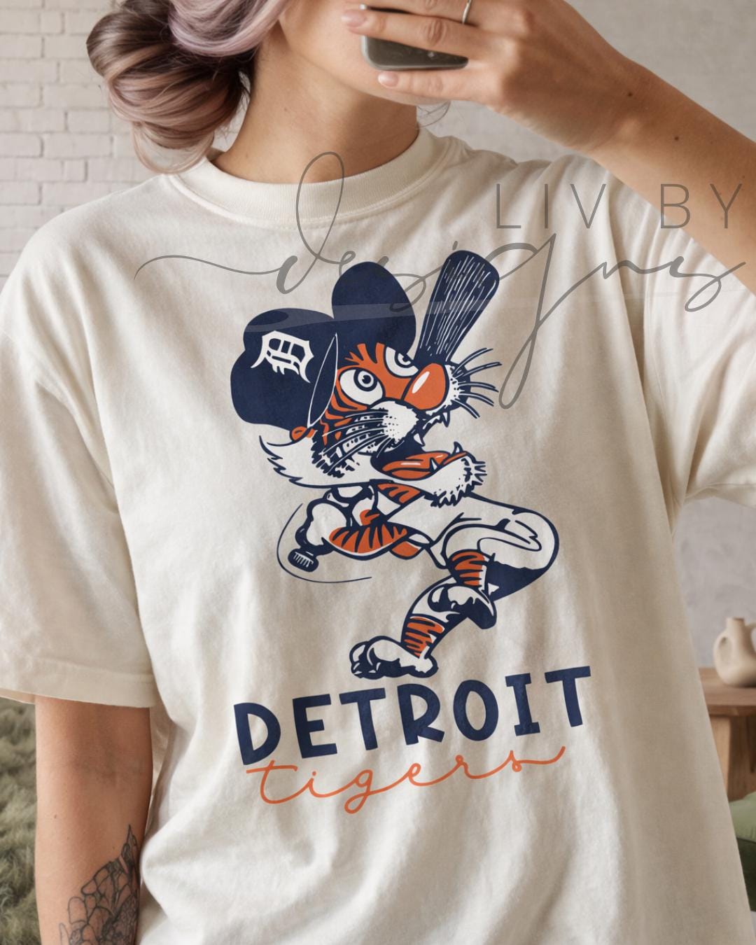 Vintage Detroit Tigers Shirt - Etsy