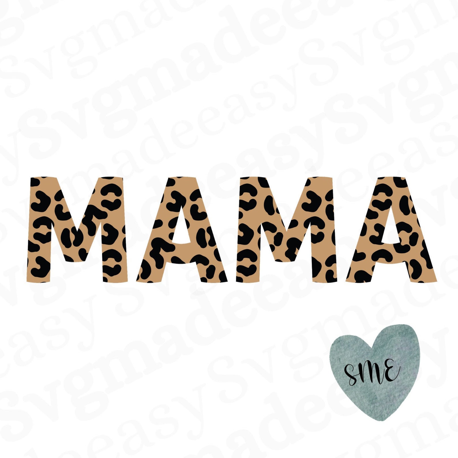 Mama Svg Leopard Mama Svg Mother Svg Mama Sublimation - Etsy
