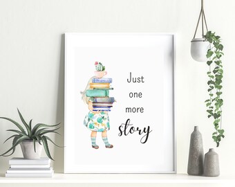 Just One More Story - Etsy
