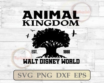 Animal Kingdom SVG Png Dxf Eps Bundle: Family Vacation Squad (Digital Download)