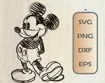 Download Classic Mickey Svg Etsy