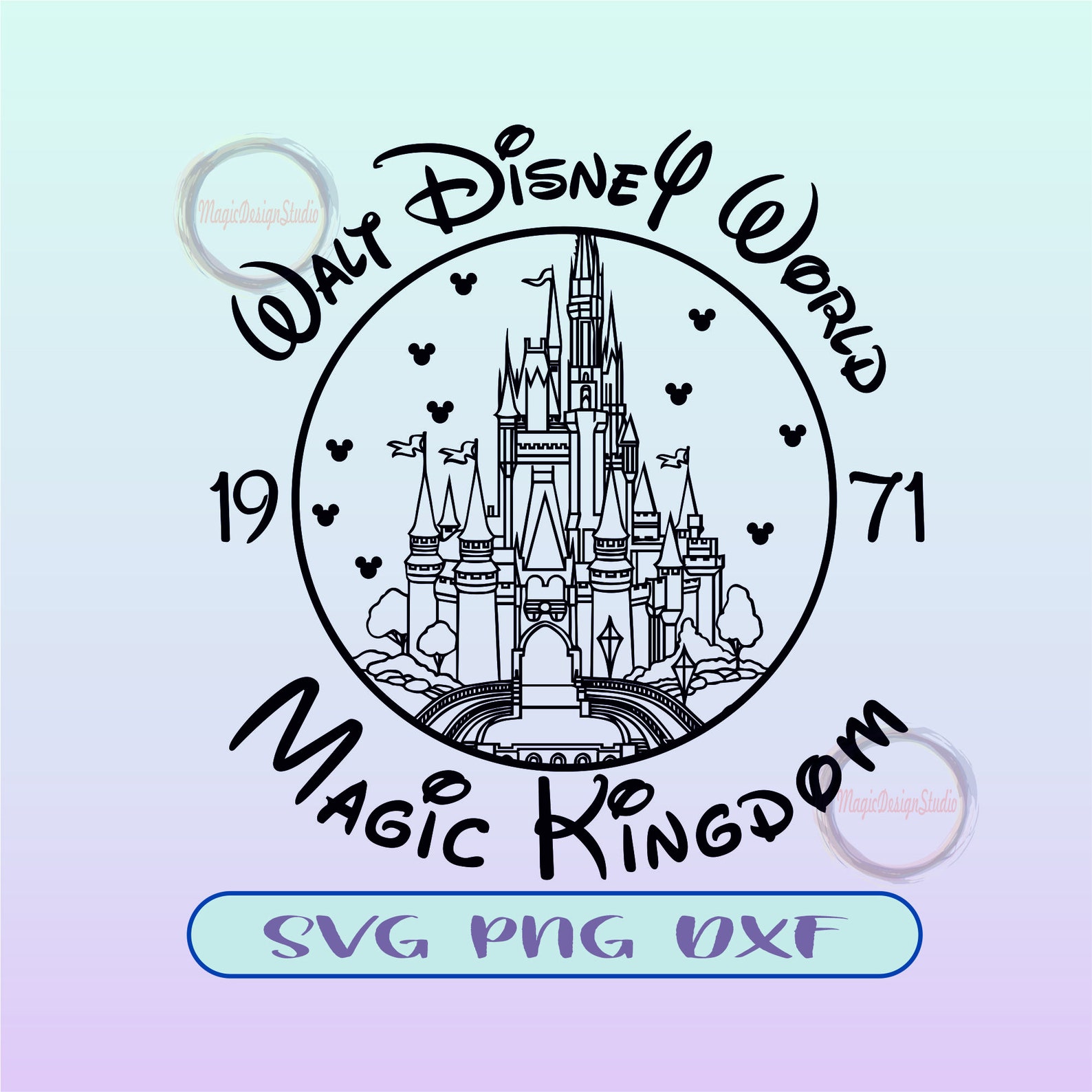 Free Free 57 Walt Disney World Magic Kingdom Svg SVG PNG EPS DXF File