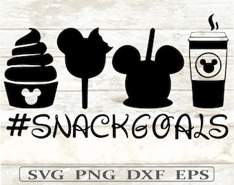 DisneySvg Snack Goals Svg, DisneyLand SVG, Snack Goals Svg Png,