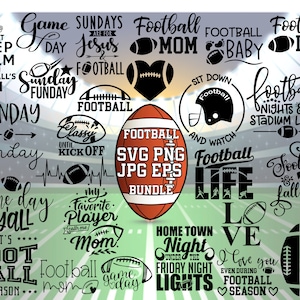 20+ voetbal SVG Png Jpg Eps bundel, voetbal SVG, voetbalshirt SVG, voetbal quotes Svg, voetbal ontwerpen, voetbalfan gesneden bestand Cricut