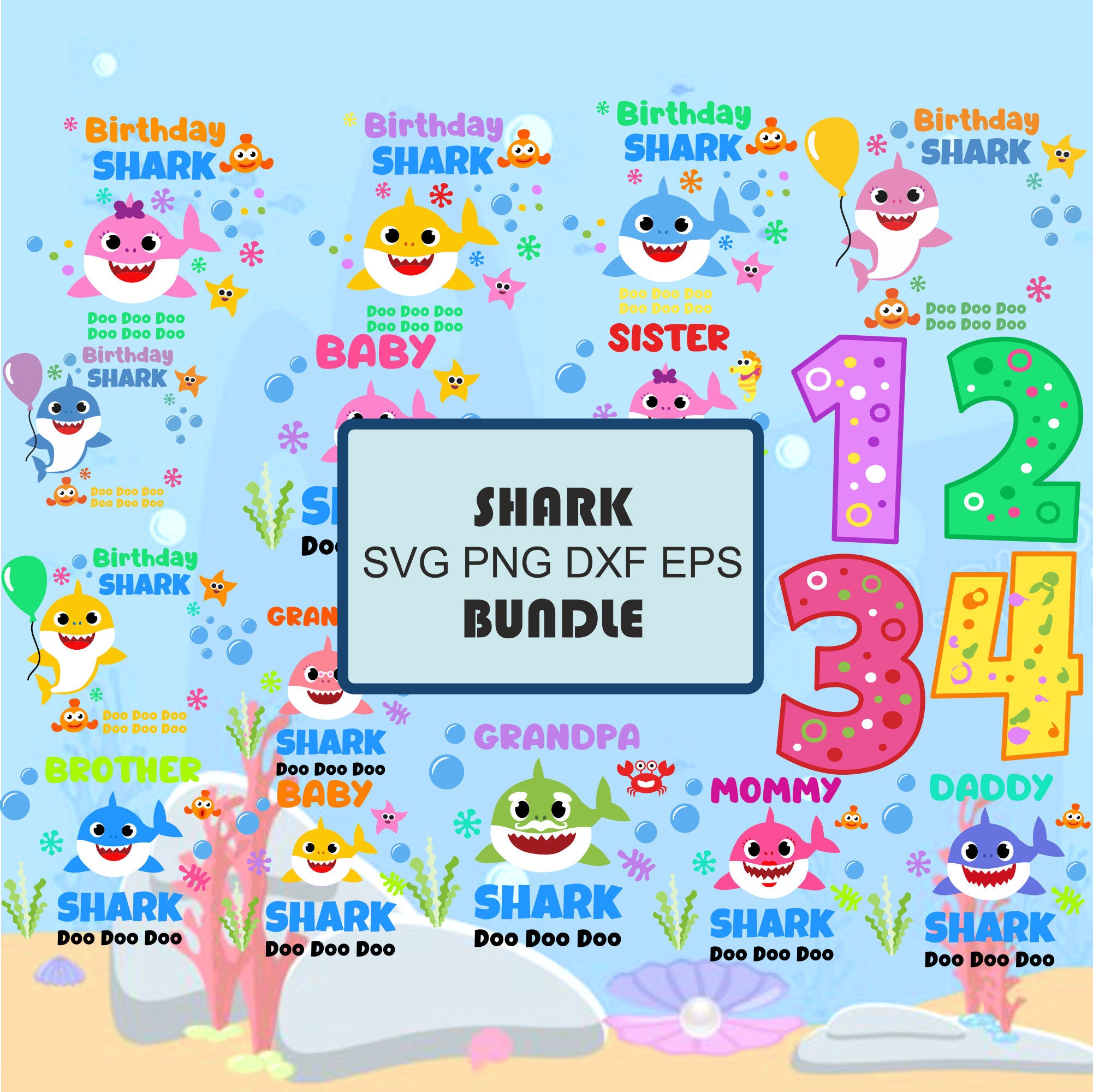 Free Free 254 Birthday Shark Shirt Svg SVG PNG EPS DXF File