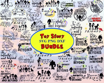 ToyStory Clipart Bundle: SVG PNG DXF, Woody, Jessie (Digital Download)