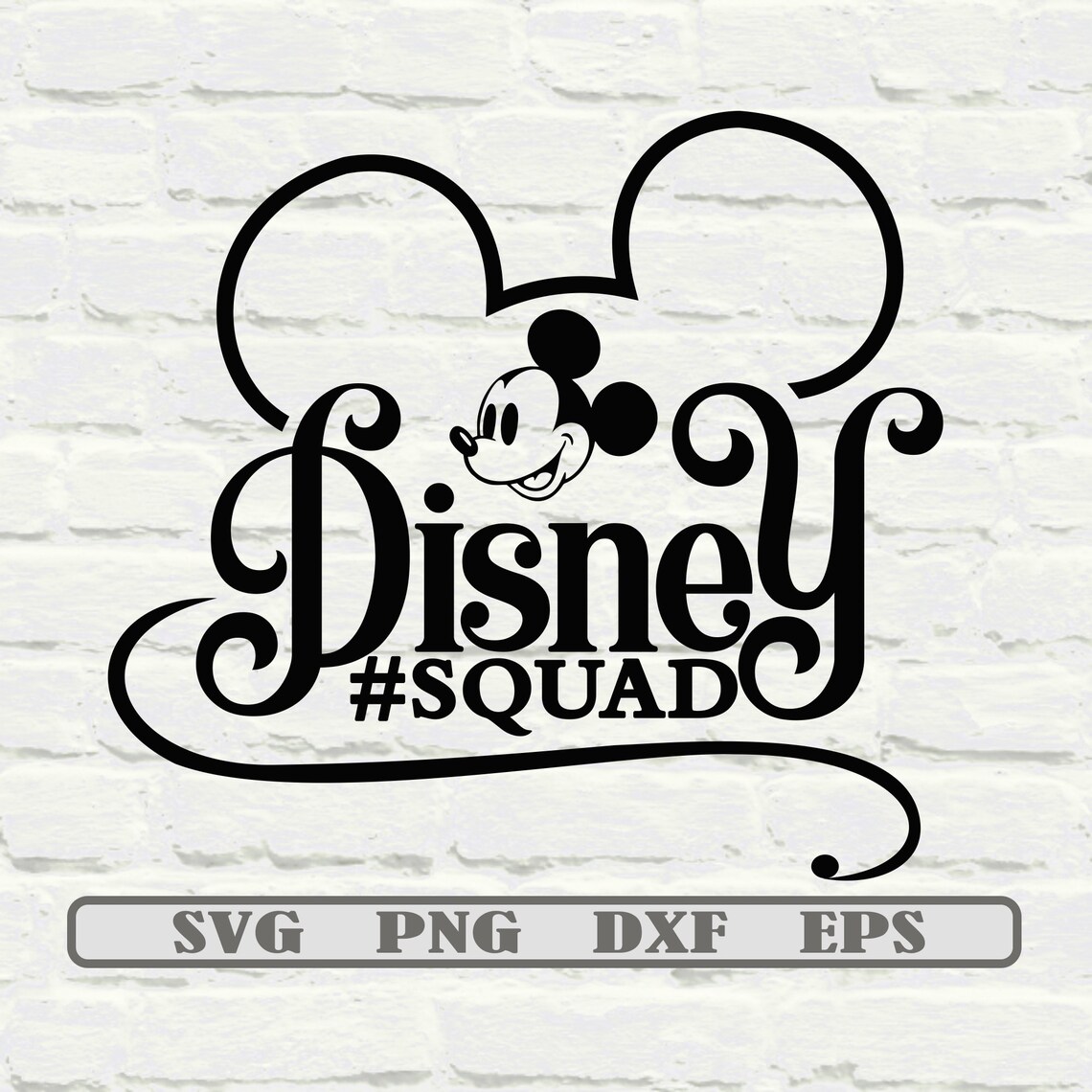 Disney Squad SVG / Squad Goals SVG / Disney Vacation Svg Png | Etsy