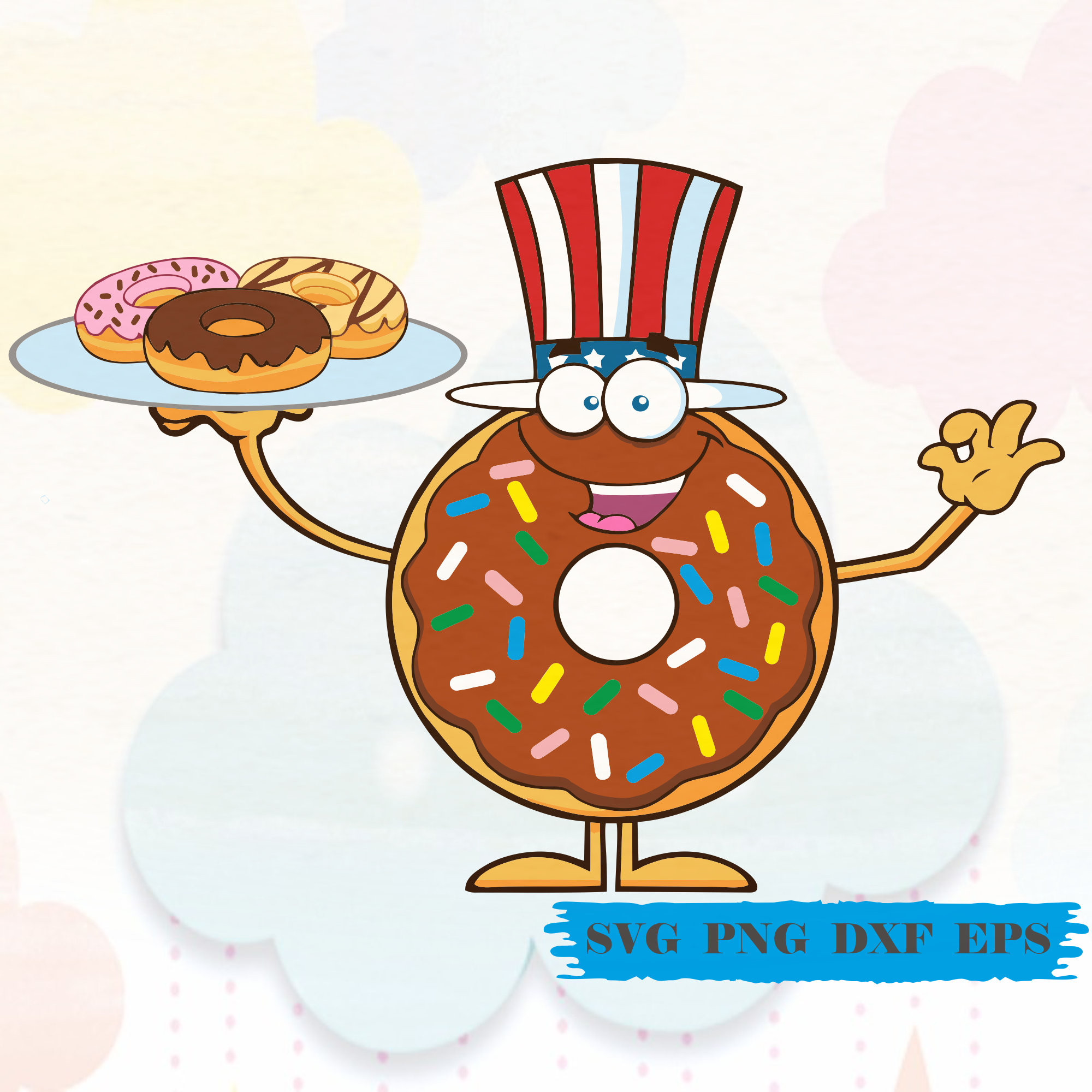 Download Donut svg Doughnut SVG Circut cut files Donut Cut File | Etsy