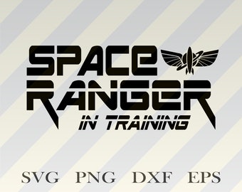 Space Ranger SVG Png Dxf Eps: Clipart de Buzz Lightyear, Design de Camiseta (Download Digital)