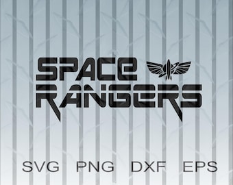 Space Ranger SVG Png Dxf Eps: Buzz Lightyear Clipart, Shirt Design (Digital Download)