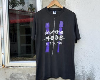 Vintage 90s Depeche Mode T-shirt Depeche Mode Concert the Single