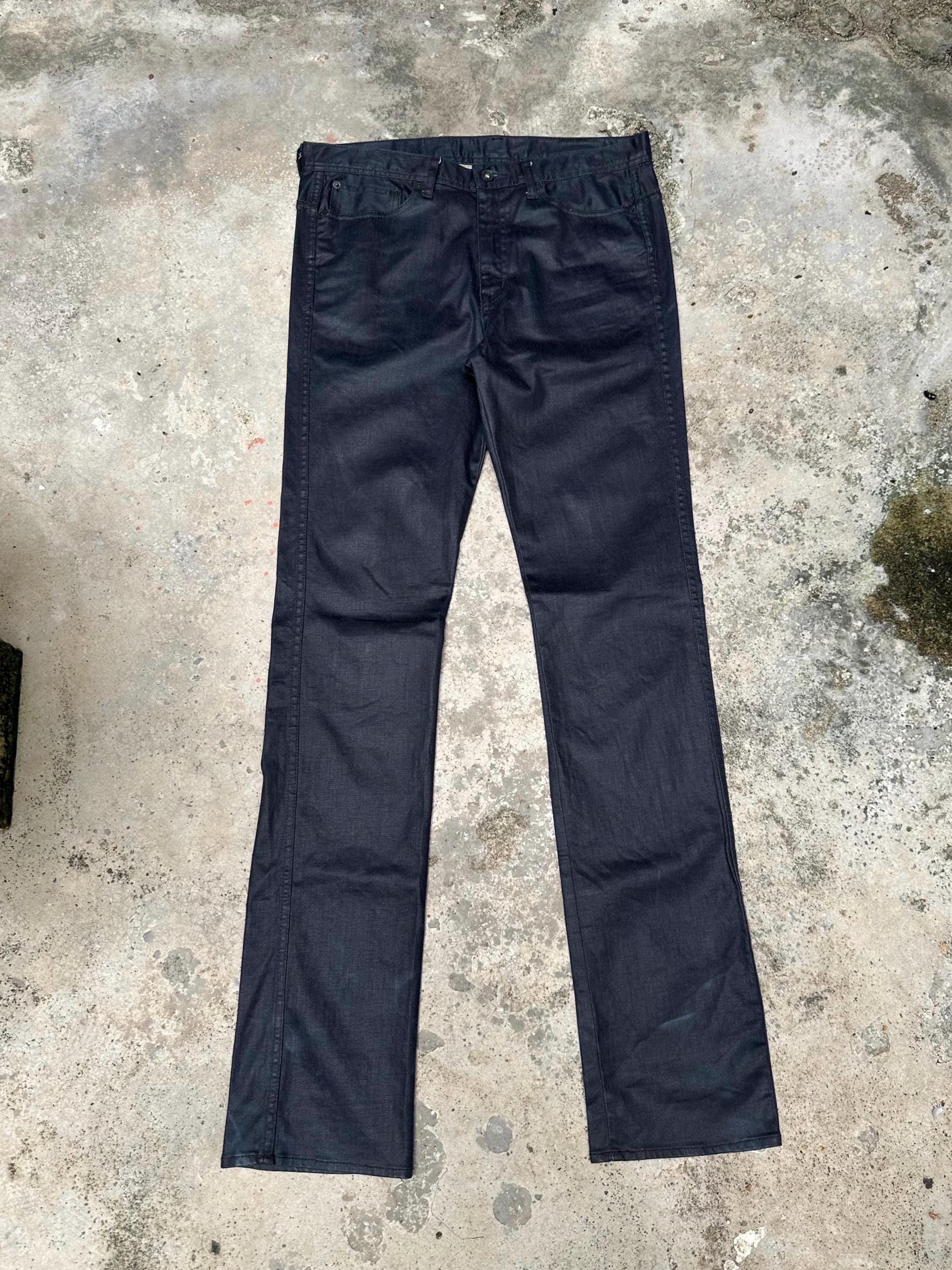 Rick Owens, Japanese ABAHOUSE Waxed Drkshdw Denim