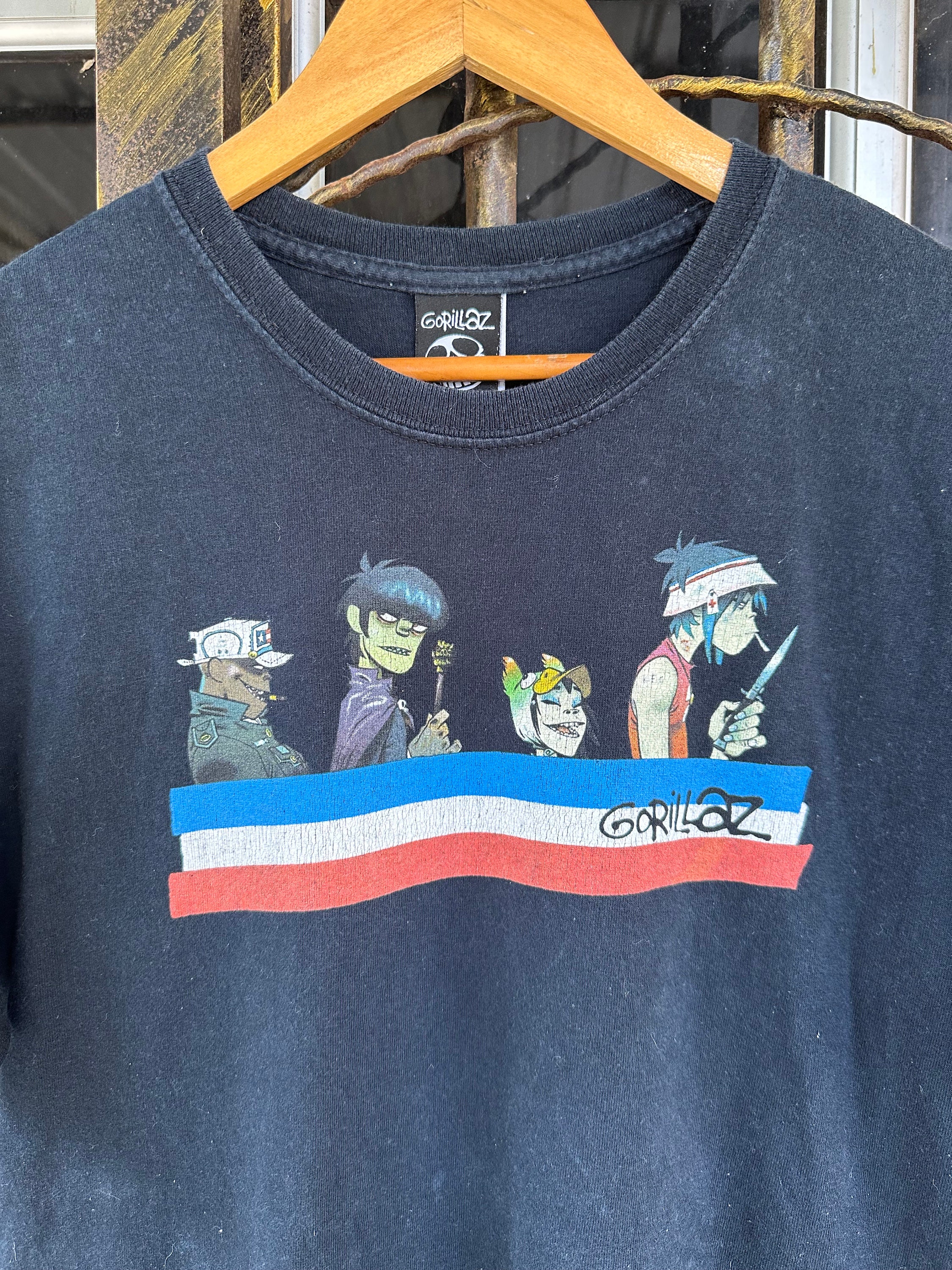 Discover Vintage Gorillaz English virtual band tees