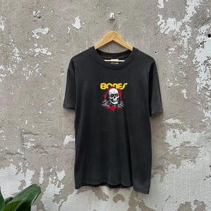 Vintage 90s Powell Peralta Bones T Shirt - Etsy
