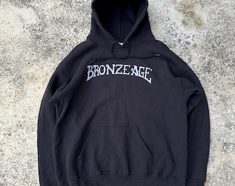 Sudadera con capucha XL "Fishbone" de la época dorada de los 90, estilo vintage.