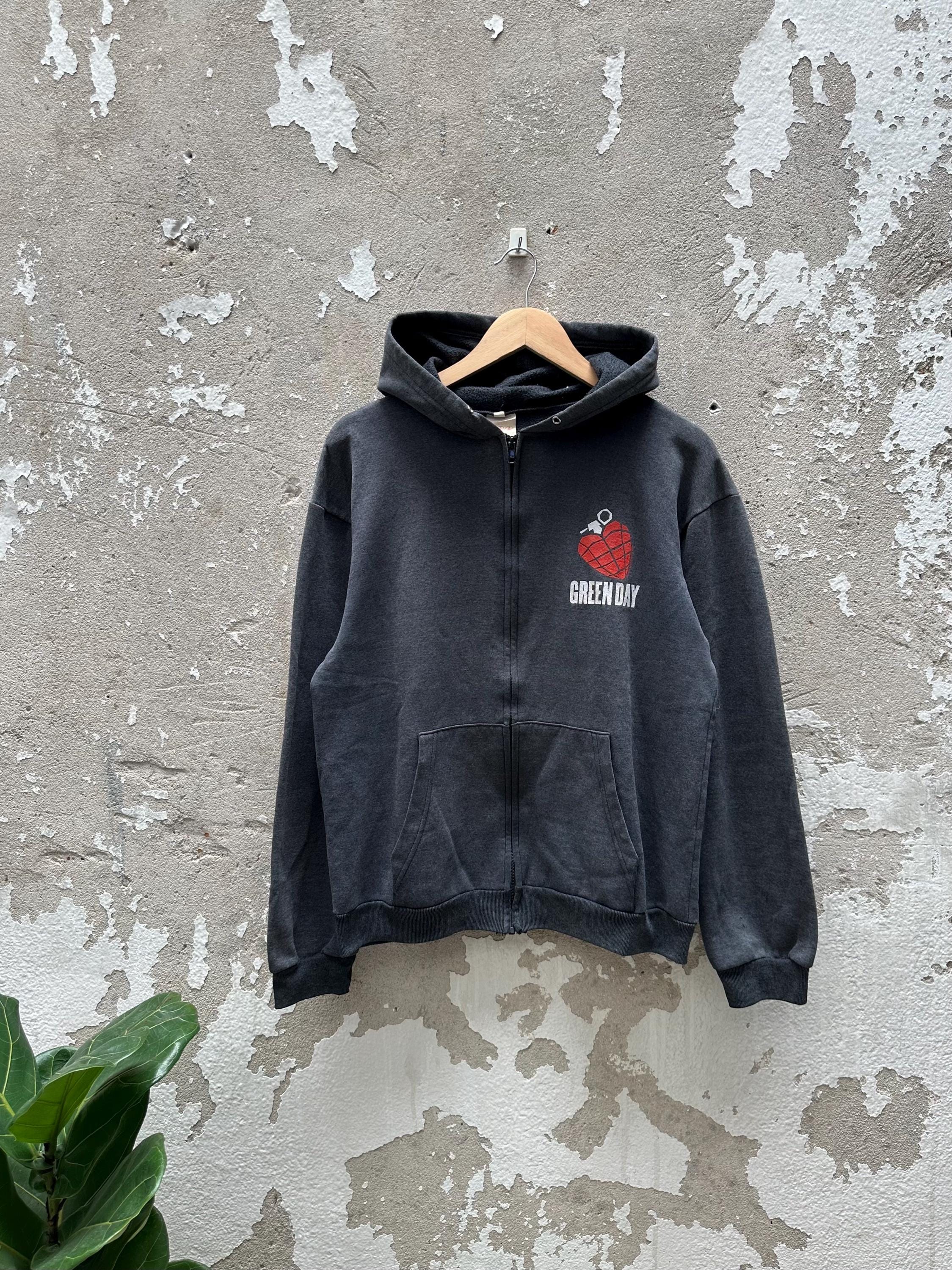 Green Day Basket Case Star Logo Hoodie - Officially Licensed, Black, Unisex