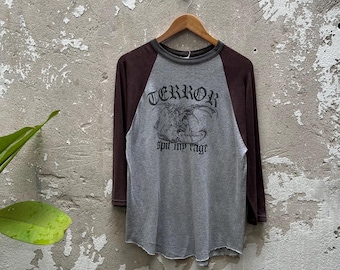 Rare Vintage 90's Terror American Hardcore Punk Band Tees
