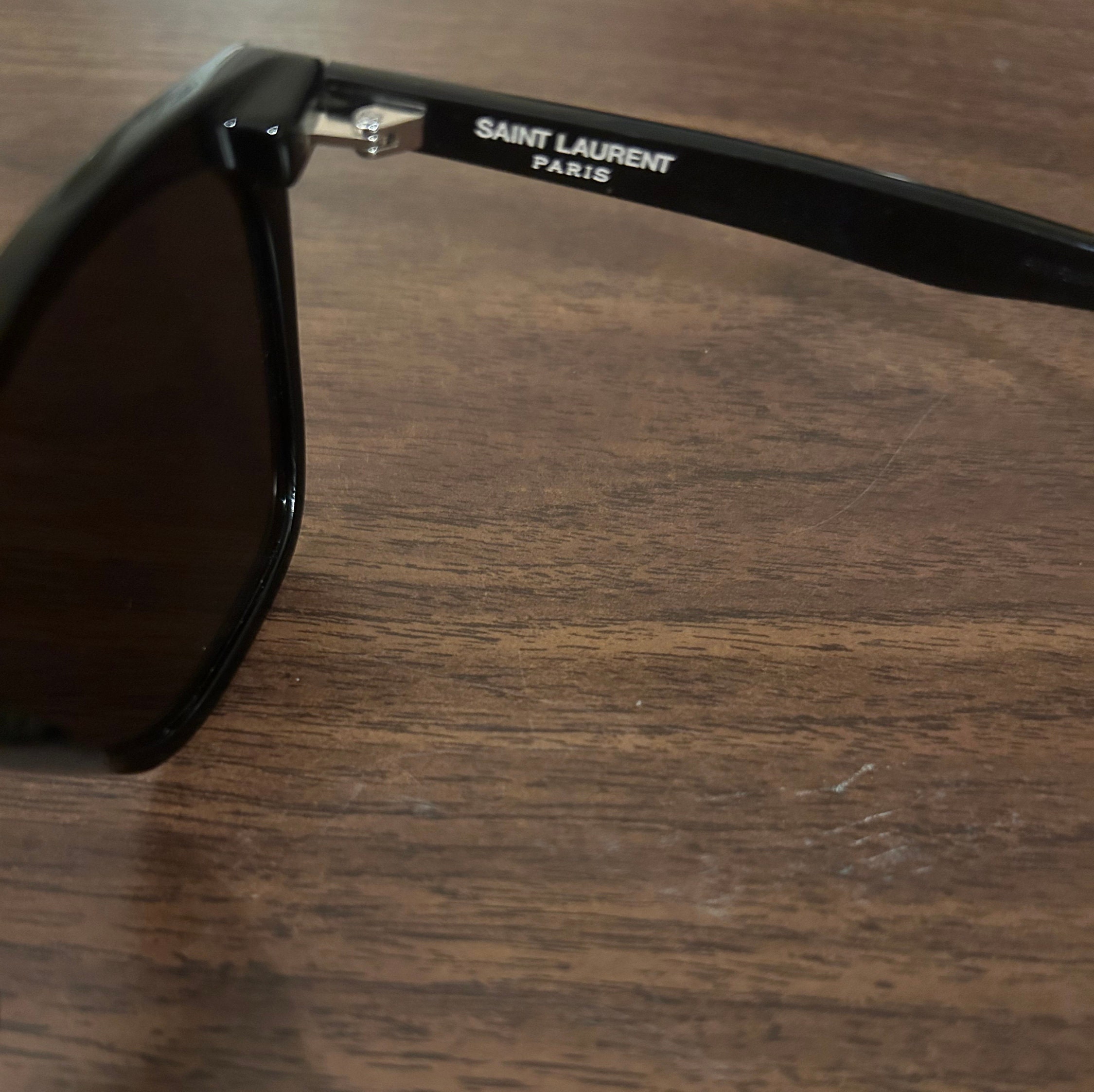 SAINT LAURENT キャットアイサンクラス SL526 001 Saint Laurent SL 526 001 Sunglasses - US