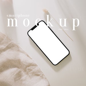 Iphone Mockup, Digital Invitation Mockup, Iphone Screen Mockup, Iphone 12 Pro Max, Smartphone Mockup, Styled Mockup, Website Mockup