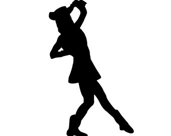 Drill Dance Team Silhouettes svg,png,eps,dxf, Drill Dance Team SVG, Drill Team SVG, Drill Dance SVG, Drill Dance kickline, Drill Dance Team