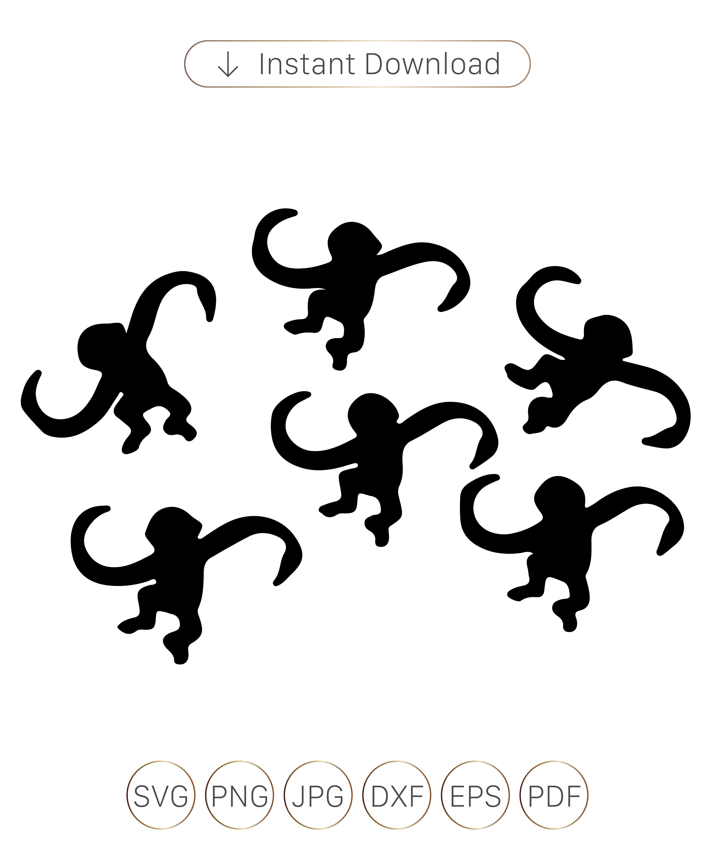 Monkey in Barrel Svg Eps DXF, Barrel of Monkey Svg,monkey