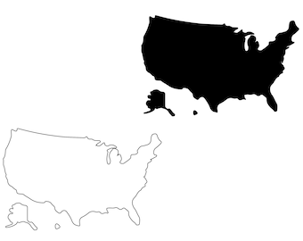 USA Kaart Svg, US Kaart Outline Svg, US Kaart Silhouet, Verenigde Staten Svg, Verenigde Staten Outline, Verenigde Staten Svg,Verenigde Staten Png