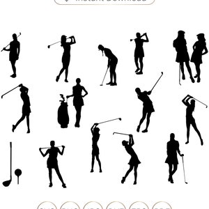 Woman Golfer svg,Female golf svg,Golf women svg,Golf svg,Golf silhouettes,Woman Golfer Cricut ,Girl Golfer svg,Female golf clipart