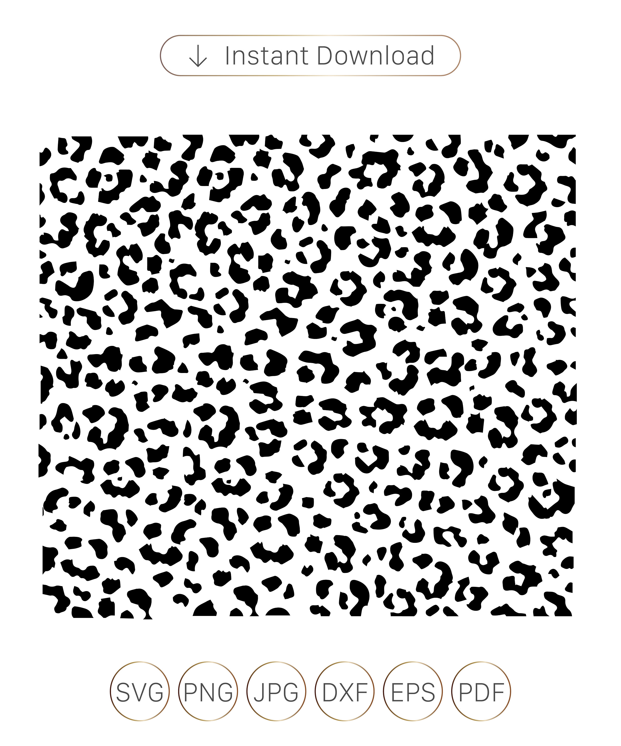 Leopard Svg Leopard Print Svg Leopard Print Pattern Svg - Etsy México
