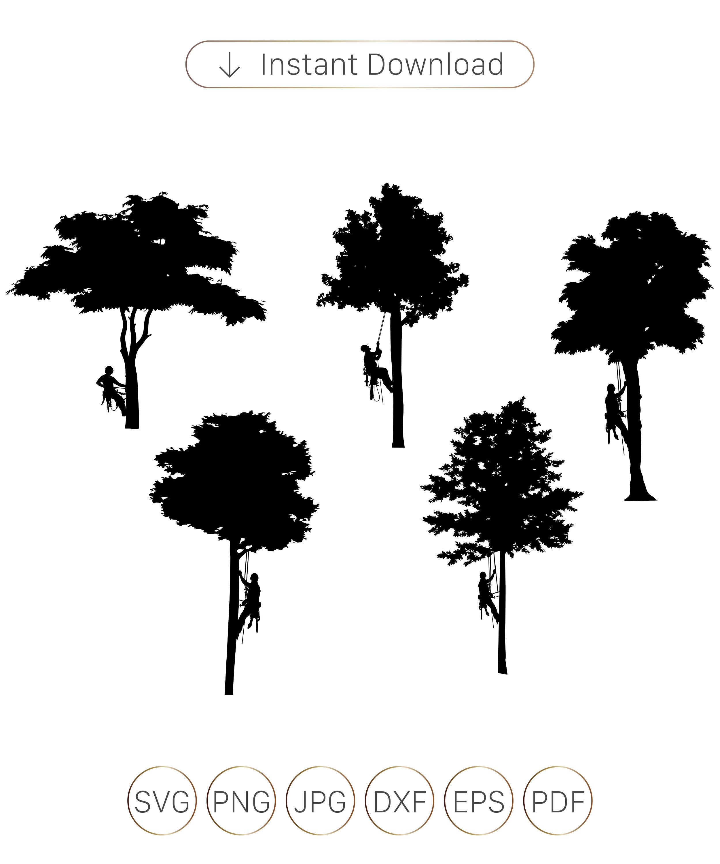Tree Services SVG Tree Arborist SVG Tree Trimming SVG Tree Etsy Ireland