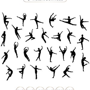 Balletttänzerin SVG, Jungen Balletttänzerin SVG, Junge Balletttänzerin Silhouette, Tanz SVG, Tanz Silhouette, Jungen Ballett svg, männliche Balletttänzerin SVG