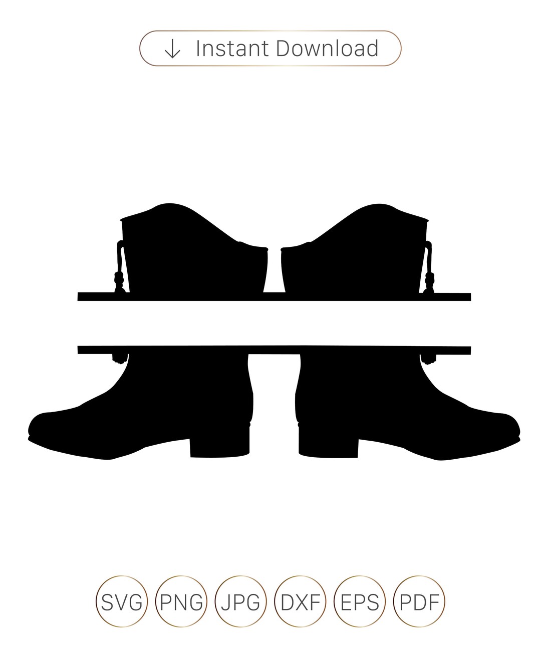 Drill Team Boot SVG, Drill Team Boot Silhouettes, Drill Team Majorette