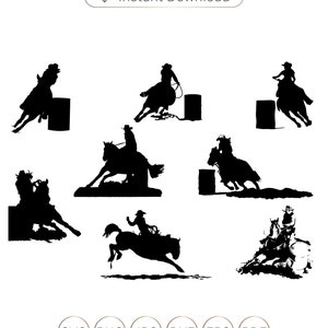 Rodeo Barrel Racer Svg, Cowgirl Png, Barrel Racing Clipart, Rodeo Dxf, Western Rodeo Eps, Horseback Rider Cricut, Horseback Svg, Horse Svg